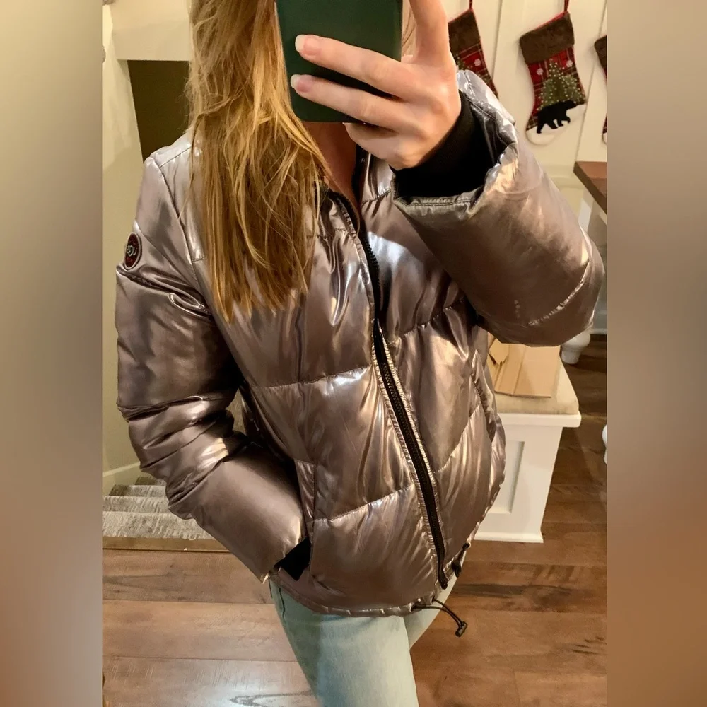 Silver UGG Izzie Puffer Jacket - Picture 15 of 15